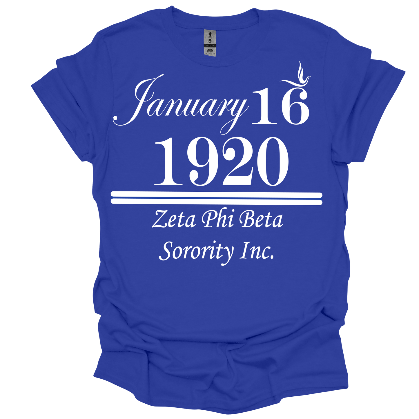 Zeta Phi Beta January 16 1920 Short Sleeve T-Shirt