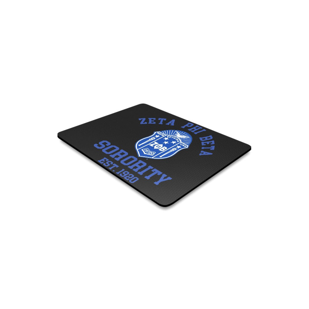 Zeta Phi Beta Shield Mousepad