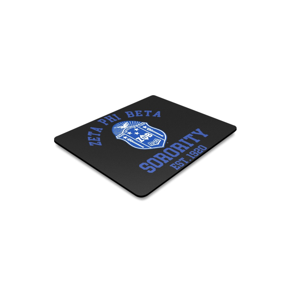 Zeta Phi Beta Shield Mousepad