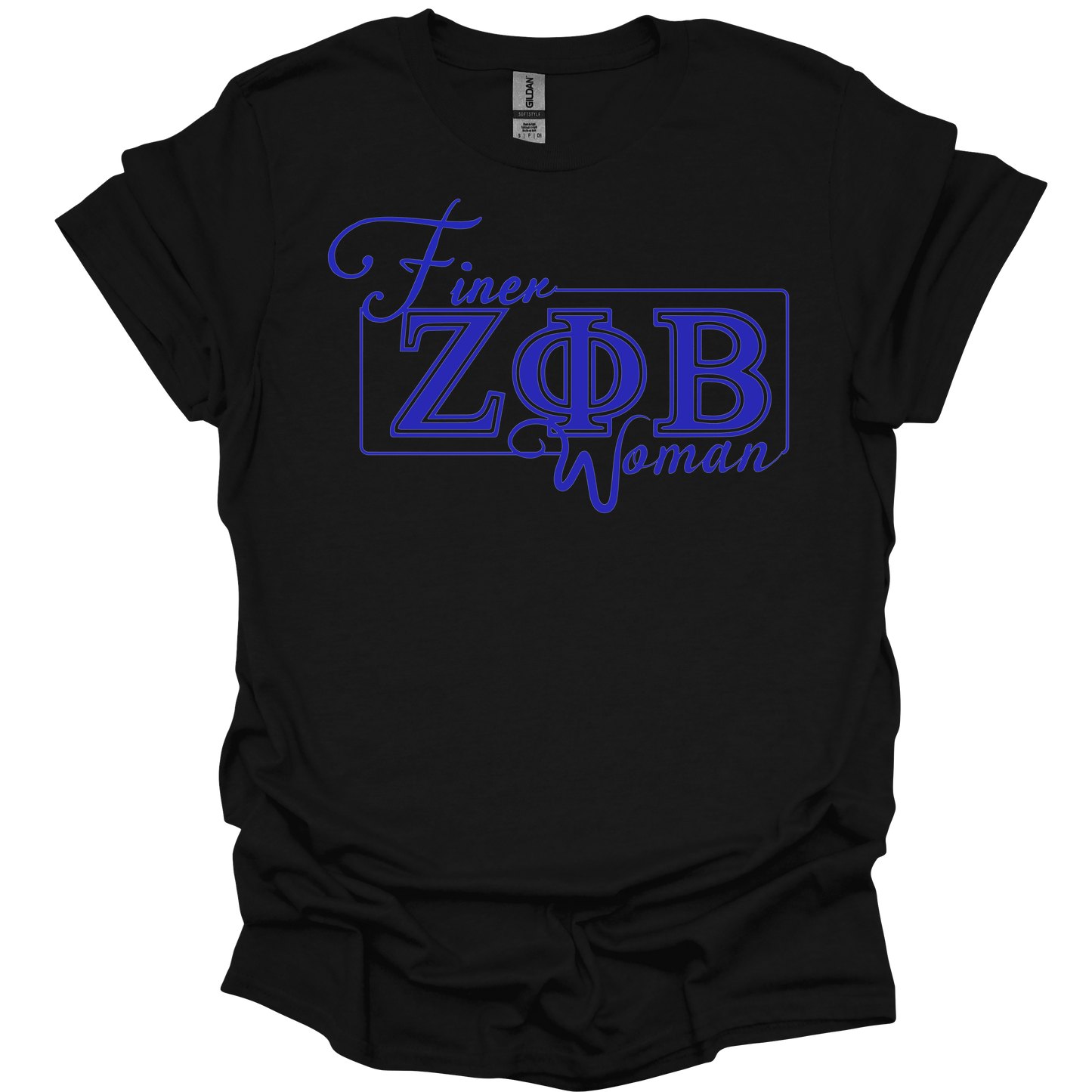 Zeta Phi Beta Finer Woman T-shirt