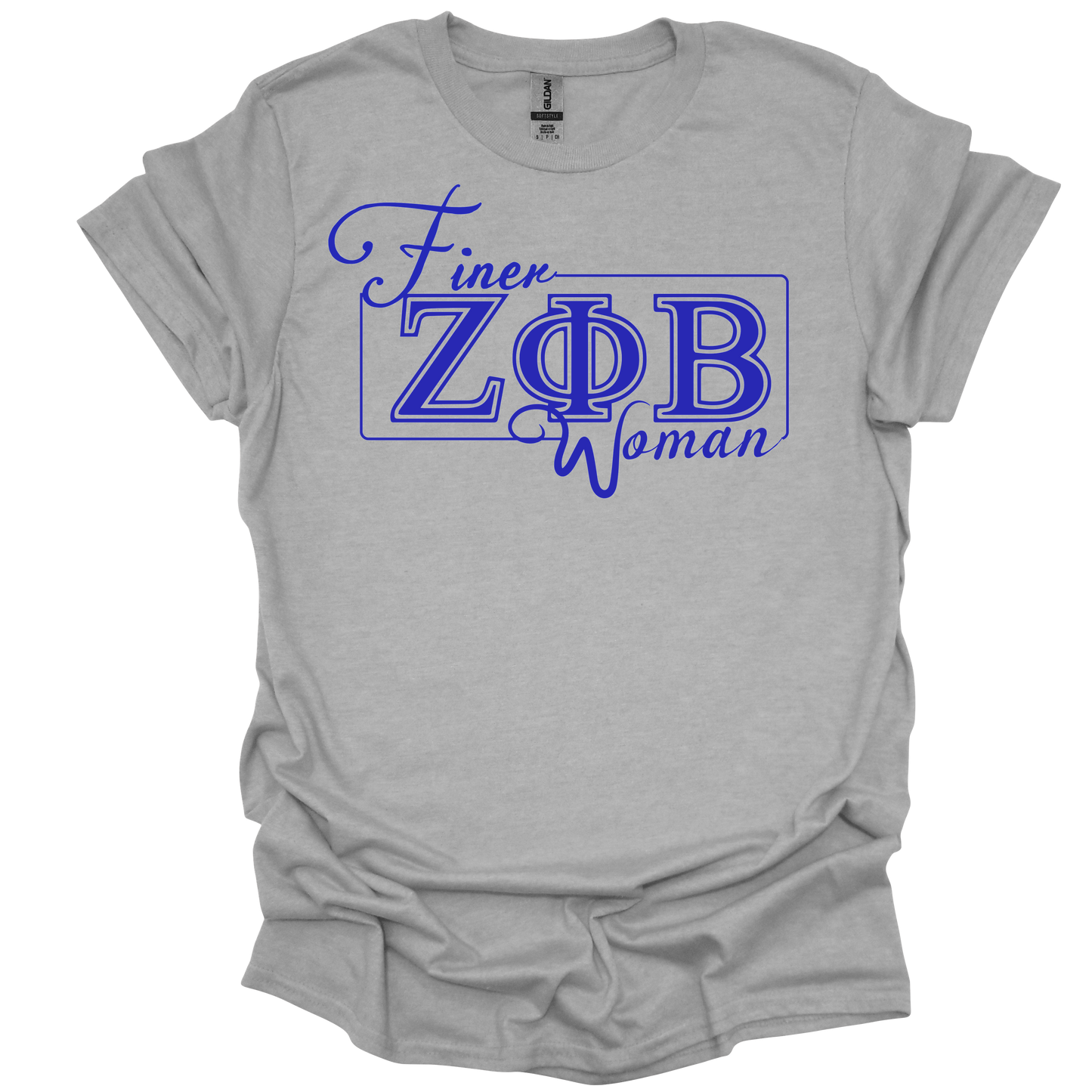 Zeta Phi Beta Finer Woman T-shirt