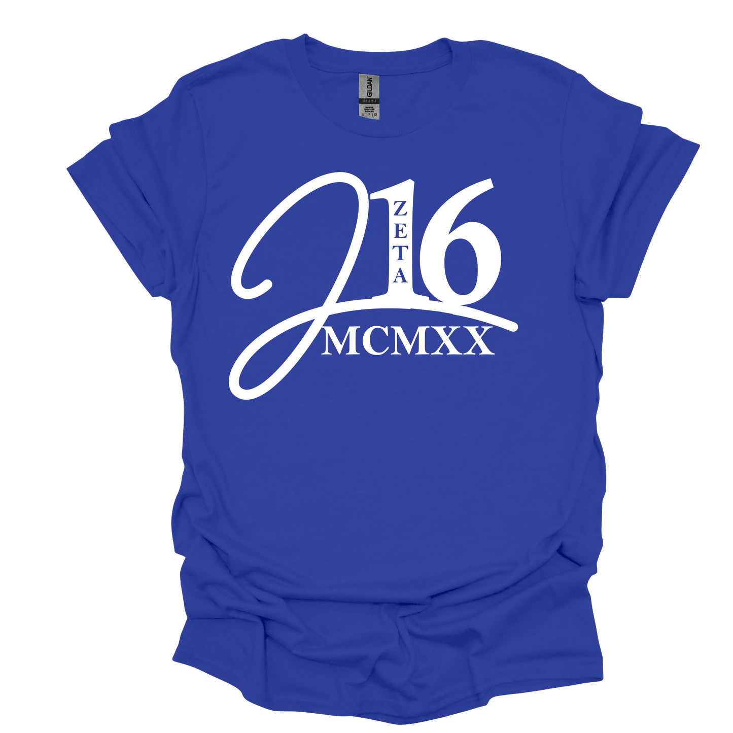 Zeta Phi Beta J16 Roman Numeral Short Sleeve T-Shirt