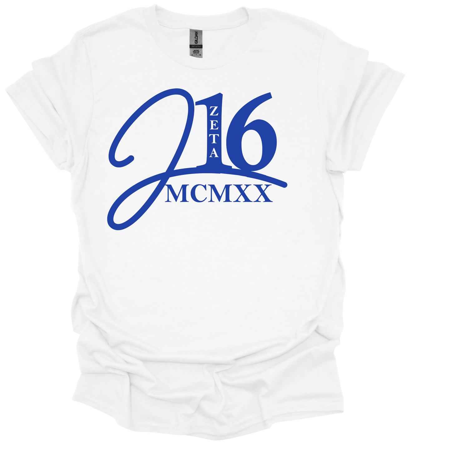 Zeta Phi Beta J16 Roman Numeral Short Sleeve T-Shirt