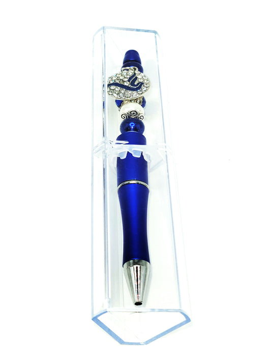 Zeta Phi Beta Beaded Charm Writing Pens