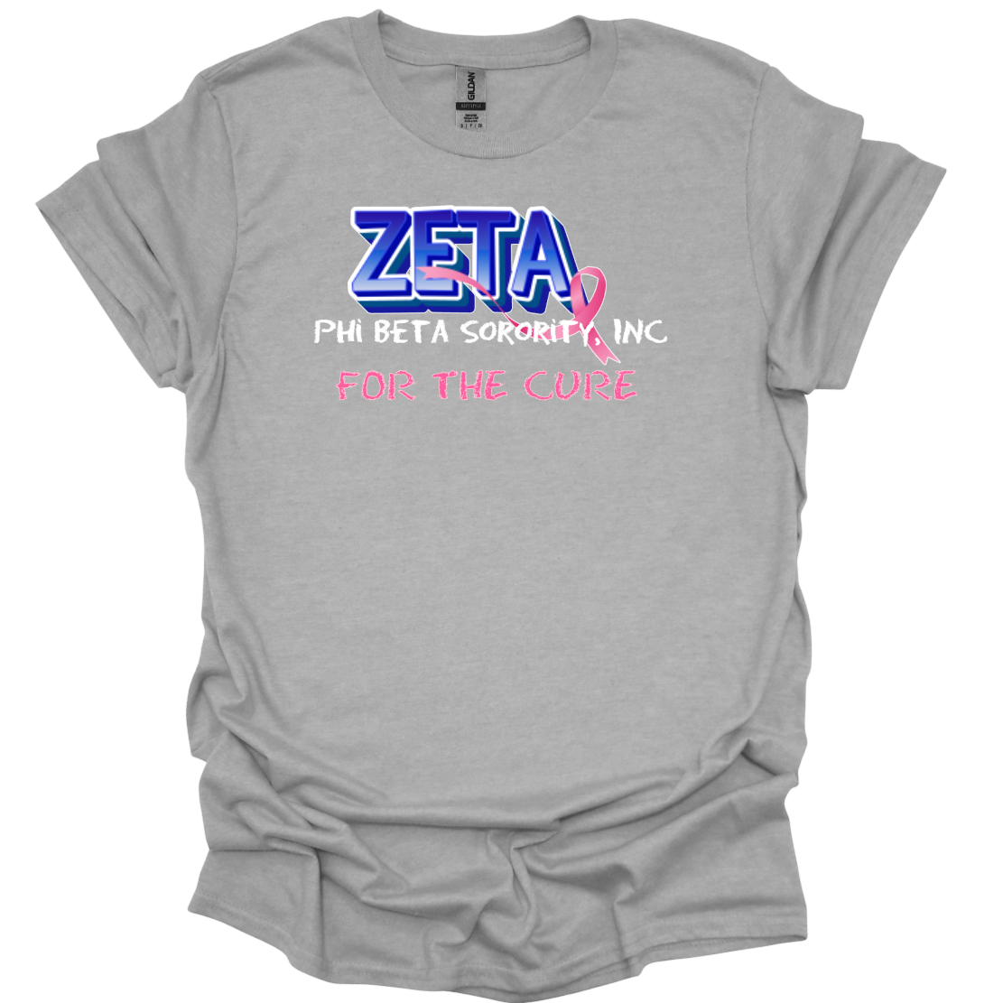 Zeta Phi Beta for the Cure T-shirt