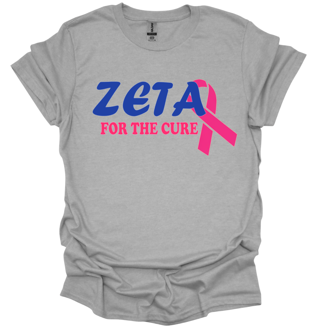 Zeta Breast Cancer Awareness T-shirt