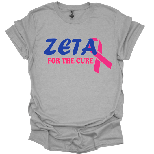 Zeta Breast Cancer Awareness T-shirt