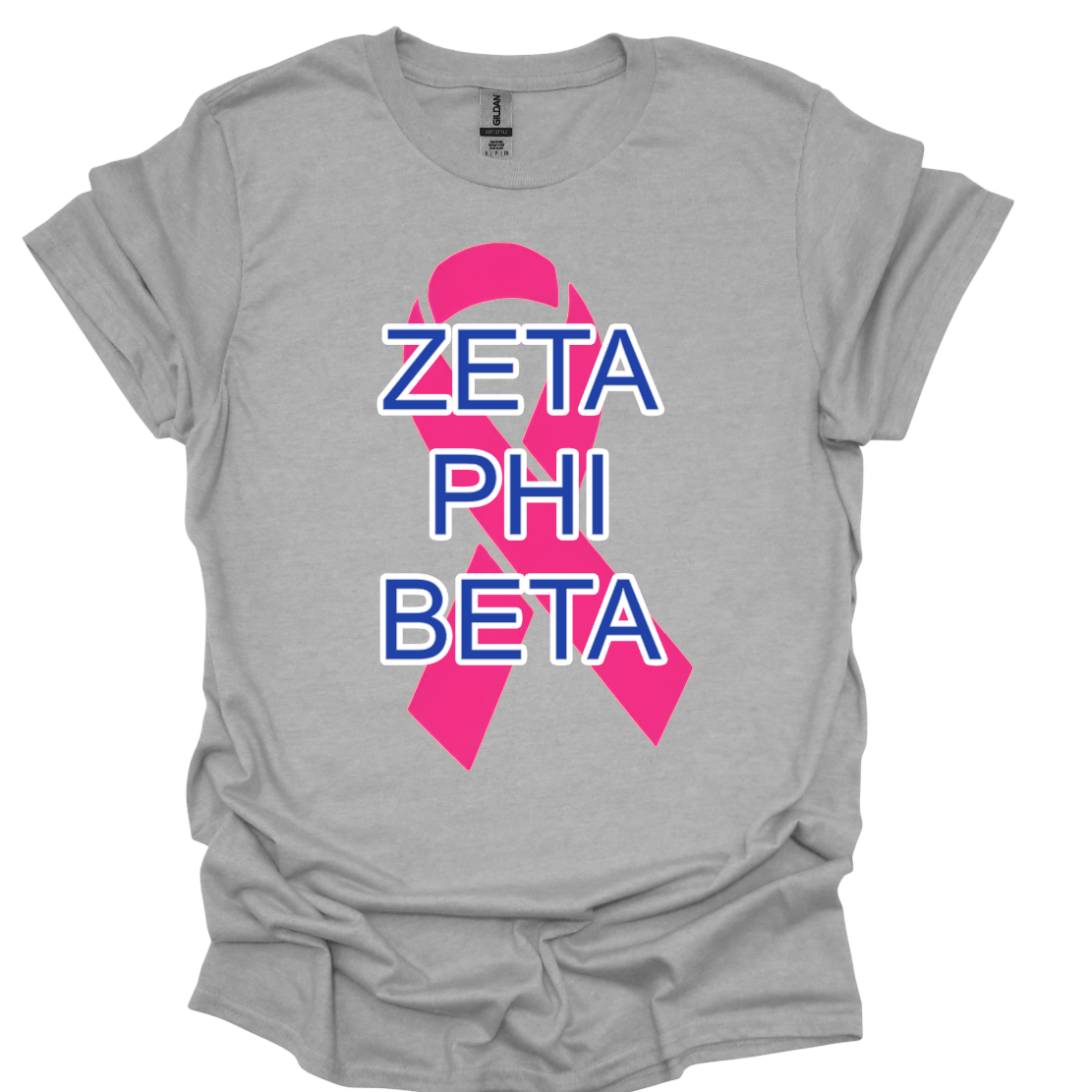 Zeta Phi Beta Pink Ribbon T-shirt