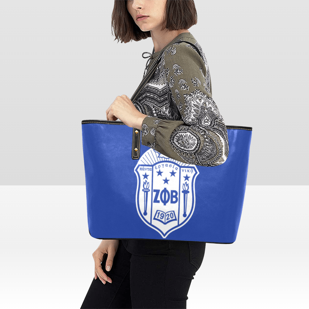 Zeta Phi Beta Shield Tote Bag - PRE-ORDER