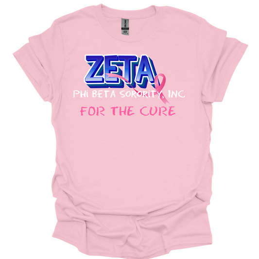 Zeta Phi Beta for the Cure T-shirt
